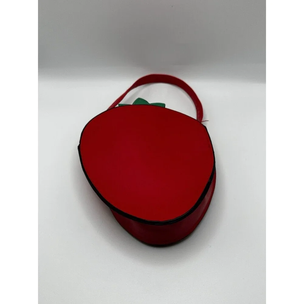 Strawberry Shaped Crossbody Bag Faux Leather Novelty Purse Kids Girls NWOT